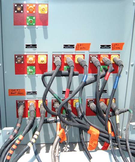 Photos 1 and 2. Feeders may come in various wiring methods, SE Cable or individual cables for just a couple of examples