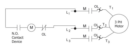 Figure 2. Full voltage two-wire control