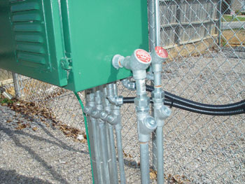 Photo 1. Electrical wiring in a hazardous (classified) location