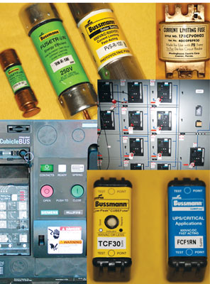 Photo 1. Overcurrent protection comes in many types, sizes and shapes