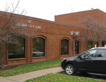 Figure 2. The Medina, Ohio’s Public Safety Complex is housed in the city call. Improper electrical grounding and bonding caused expensive equipment failures and took the city’s vital emergency communications system offline.