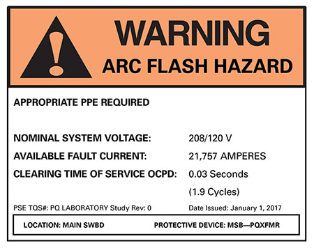 Figure 2 illustrates an example of this label.