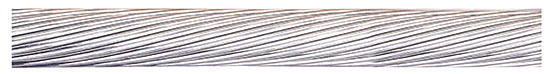 Photo 1. A Bare Aluminum Conductor typically used for bonding of equipment. Courtesy of Nexans Canada Inc.