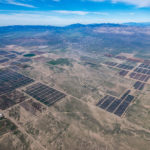 Photo 1. Solar installations dominate the landscape