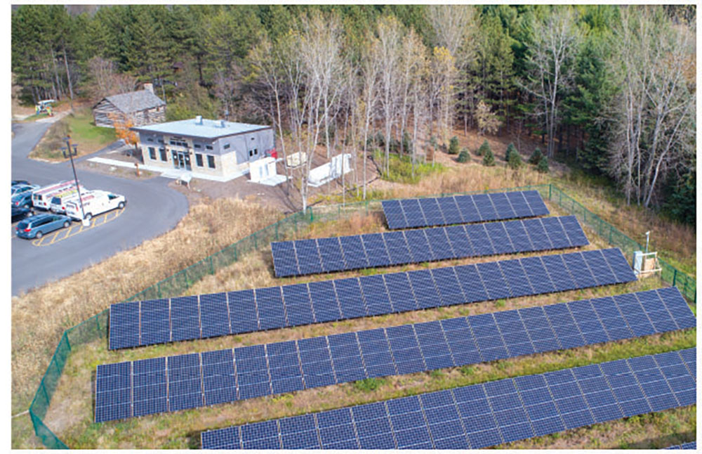 Nature preserve features advanced clean-energy microgrid