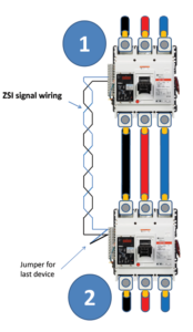 Zone-selective interlocking