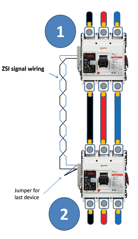 Figure 1. Zone-selective interlocking