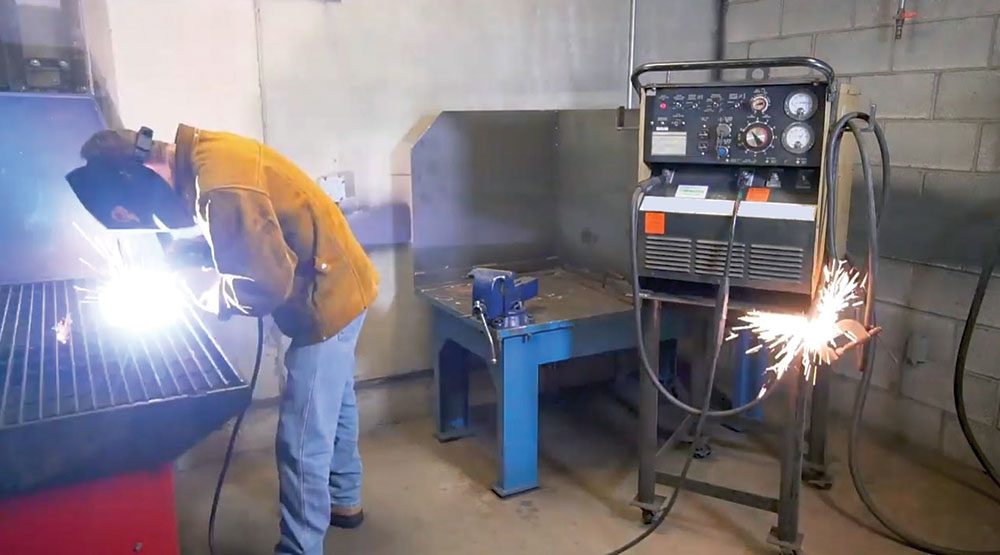Image 5. A screenshot from the video The Problem of Stray Welding Current.5
