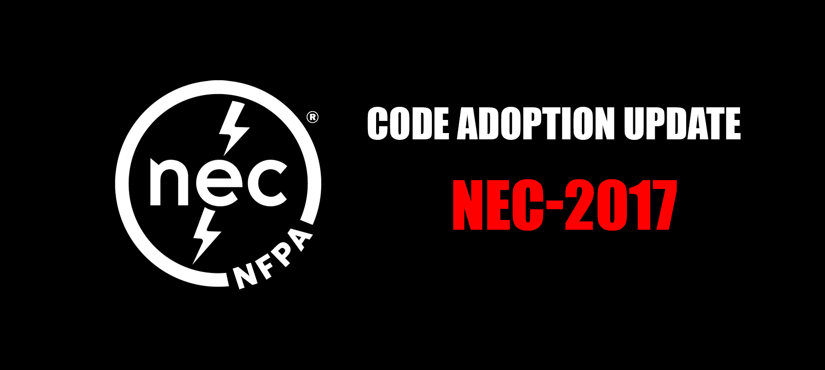 Adoptions of the 2017 NEC