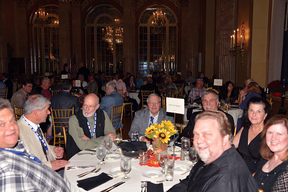 After a full day or two of educational seminars, section meetings attendees often spend their final night unwinding at the section banquet.