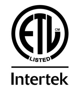 Example of an approved certification mark.