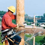 Utility workers follow the regulations of the NESC and NEC