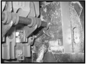 Figure 9. An example of a jammed mechanism in a circuit Breaker due to the lack of proper maintenance.