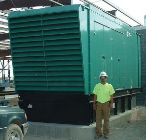 Photo 1. A 900 kW generator backs up a government facility’s electrical service.