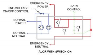 Figure 3. ALCR Normal Power, Switch ON. Figure courtesy of Garth Stevens