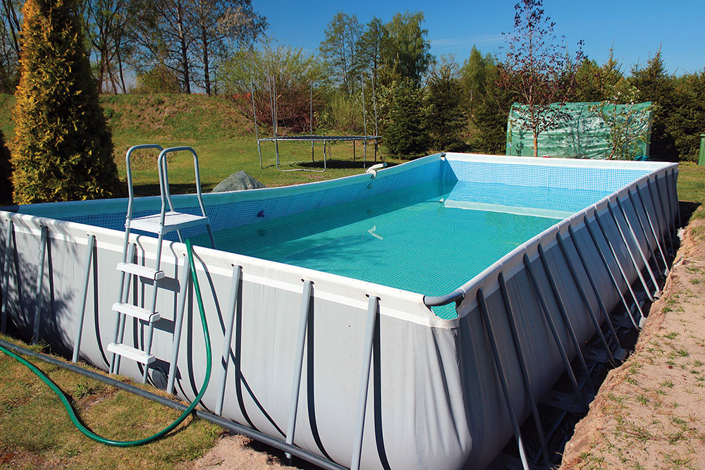 Photo 3. Example of a storable pool