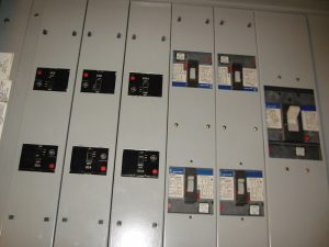 Photo 1. Large panelboard in a commercial building providing several potential load-side connection points. Courtesy of John Wiles