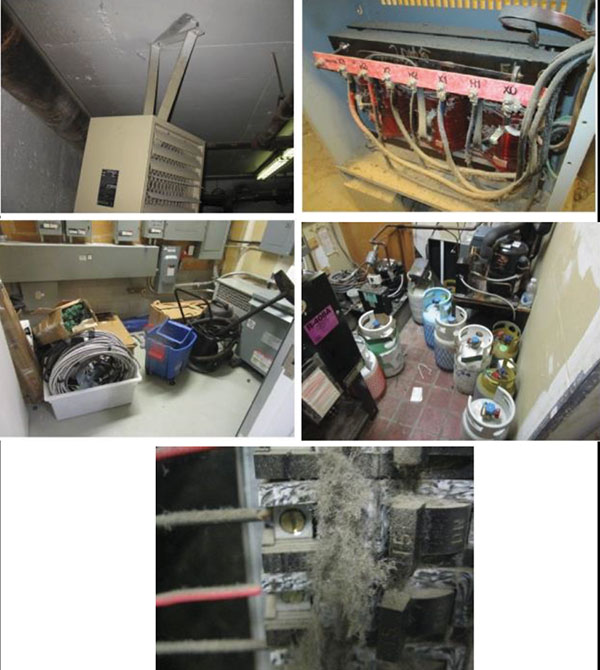 Figure 8. Examples of Transformers code violation from different industrial sites.